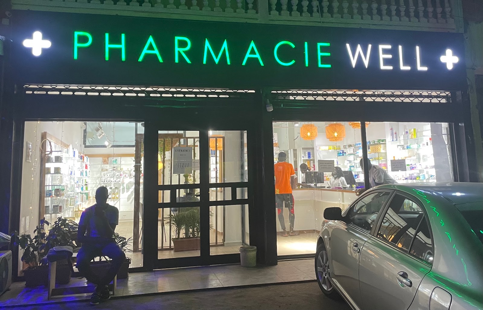 Intérieur de la Pharmacie Well